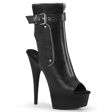 Botine marimi mari comode toc inalt DELIGHT 1035