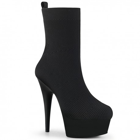 Botine toc inalt papuci dansatoare comode DELIGHT 102