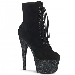 Botine toc inalt piele animatoare marimi mari ADORE 1020 SFMG